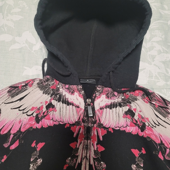 Marcelo Burlon iconic pink wings sweater S - Picture 2 of 8